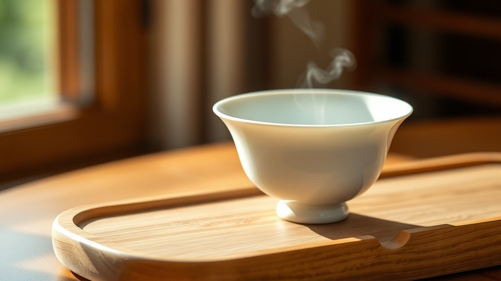 Gaiwan on a wooden table
